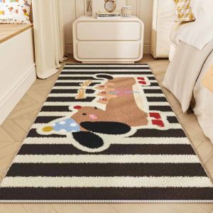 កម្រាលក្រាលក្នុងបន្ទប់គេង Jumping dog​ little naughty