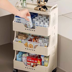 រទេះផ្ទុកអីវ៉ាន់មានកង់រុញ ៤ជាន់