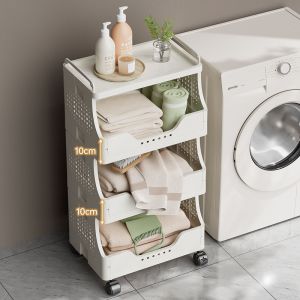 រទេះផ្ទុកអីវ៉ាន់មានកង់រុញ ៤ជាន់