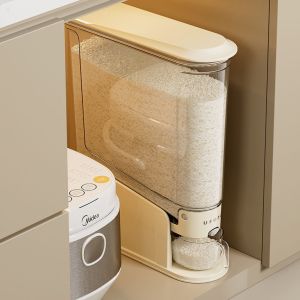 ធុងអង្ករ (Vertical) + ពែងវាល់អង្ករ