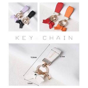 បន្តោងសោឡាន Bow car keychain