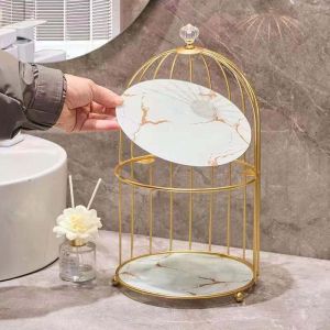 ធ្នើរដាក់ក្នុងបន្ទប់ទឹក​ 2 ជាន់​ (Golden double Layer)