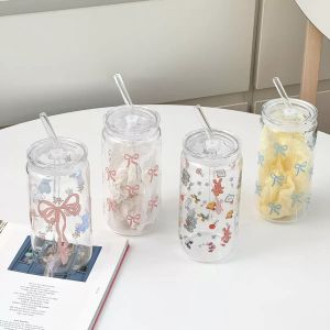 Bow tie Coke Mug, large capacity juice &amp; coffee 500ml