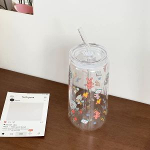 Bow tie Coke Mug, large capacity juice &amp; coffee 500ml