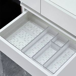 Acrylic transparent divider storage box