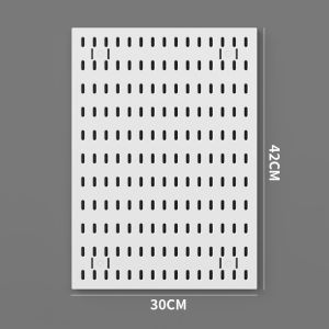 បន្ទះក្តាបិទជាប់ជញ្ជាំង​ មានទំពក់ Kitchen board storage rack